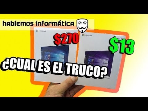 ¿Qué precio tiene una licencia de Windows?